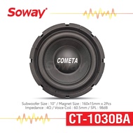 Cometa แท้ 100% CT-1030BA ซับวูฟเฟอร์เบส 10 นิ้ว Bass Subwoofer ดอกซับเบส ซับเบสเสียงแน่น ดอกซับวูฟเ