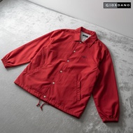 MERAH Giordano Coach Jacket Red Cool
