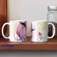 Maid Elysia Honkai Impact Ceramics Coffee Mug