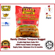 Ramly Chicken Tempura Nugget (1pkt=1kg) 100% Halal Fresh Frozen (-18 degree) R11