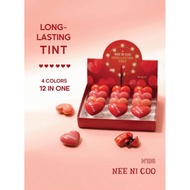 NEE Cara NI COO Long-Lasting Tint N196 0.8g x 12 Pieces Lip Beautiful Color Bright