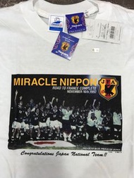 全新有牌 球衣 World Cup 世界杯 🏆 波衫 JFA Japan Nippon 日本國家隊紀念T恤 進軍1998法國世界盃