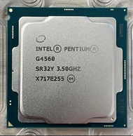 ⭐️【 Intel Pentium G4560 3.50 GHz 2核4緒/1151腳位】⭐ 正式版/附散熱膏/保3個月