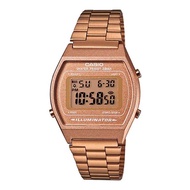 Casio Vintage B640WC / B640WC-5A Rose Gold Stainless Steel Band Men Watch / Women Watch