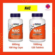 NAC Now Foods - 600mg / 1000mg (New Ready Stock)