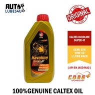 Caltex Havoline Super 4T 10w40 Semi Synthetic 1L - Caltex Motorcycle Oil