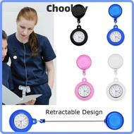 CHOOKMY Pocket Watch Quartz Clock Gift Clip-on Fob Watch