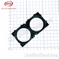 Set of 5 Plastic Frames 46160 2P 2 Holes