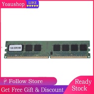 Yoaushop for Laptop Motherboard Dedicated 1GB DDR2 Memory RAM 800MHz 240PIN 1.8V PC2-6400 Desktop Computers Stick
