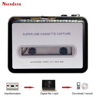 USB Cassette Player Tape to MP3 Converter Capture Adapter Audio Music Player Tape USB Cassette Recor