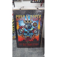 POSTER GUNS N ROSES LIVE IN DETROIT