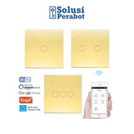 Smart Wall Switch Gold WIFI SP Touch Wall Switch/ Wireless Touch IoT/