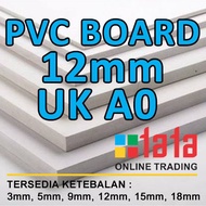 PVC Foam Board 12mm Thick Cut Board A0 Size (84.1x118,9)cm Per-pcs