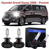 1 Pair LED Car Headlight 8000LM Auto LED Headlight h7 for Hyundai Grand Starex 2008 - Present