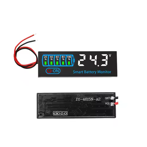DC7-55V Battery Level Indicator 18650 3-14S Lipo Lithium Battery Capacity Module LED Voltage Battery
