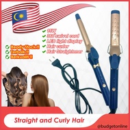 Professional Curling Iron Hair Straightener and Hair Curler/ Iron Pelurus Rambut dan Kerinting Rambu