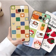 Samsung S6 / S6 edge / S7 / S7 edge phone case with cute striped print