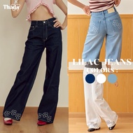 (Send On July 9p.) THADA.CO | LILAC BAGGY JEANS (MID-WAIST)