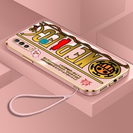 Luxury Gold Plating Casing Vivo Z1 Pro Z1i Z1x Z3 Z3i Z3x Z5i Z5x Luxurious Texture Soft Phone Case