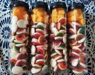 Gummy Eyes Mixed Mango Cubes Kutkutin in a Jar 350ml