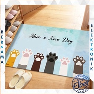 ELBER HL0525 Anti-Slip Home Decor Doormat Size 40x60cm Bathroom Bedroom Mat Character Motif Y1655
