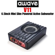 Awave V11 6.5inch Mini Slim Powered Active Subwoofer