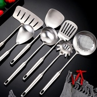 【COLORFUL】Anti Oxidation and Preservative Wok Spatula Shovel Spoon Set 304 Stainless Steel