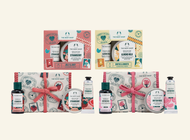 Body Shop Christmas Present Gift Set Travel Size Body Butter Shower Gel Hand Cream Rose Strawberry Almond Milk