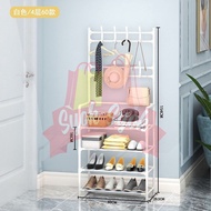 SyokSyok 4 Tiers Hat Clothes bags Hanger Shoes Rack/Rak Pakaian/Besi Rak Baju/Rak Handbag/Bag Rack/R