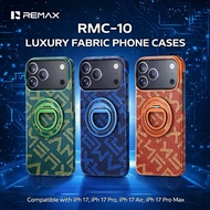 Remax RMC-10 Grid Aesthetic Art Premium PC Case for iPh 17, iPh 17 Pro, iPh 17Pro Max