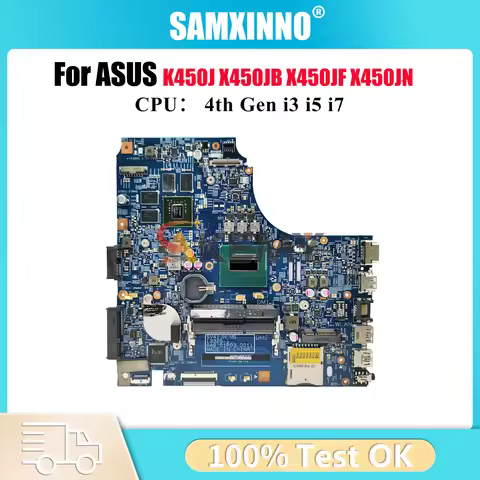 X450JN Laptop Motherboard For ASUS VivoBook SV41J X450JB X450JN A450J X450J X450JF K450J Notebook Ma