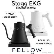 Fellow Stagg EKG Electric Kettle 0.9L (Standard/Pro) for Pour-over Coffee & Tea [Local Authorised Re
