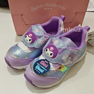 日本直送 moon star moonstar sanrio characters Kuromi 庫洛米 女童 閃燈 波鞋 sneakers