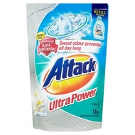 Attack Ultra Power Aromatic Floral Anti-Bacterial Concentrated Liquid Detergent Refill 1.6kg