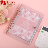 LUOLRV Mini Binder Savings Challenge, Reusable PVC 100 Envelopes Money Saving Challeng, Funny Challe