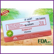 ✅100% BERNACIN / RAMAVIT Vitamins B-Complex 100 Tablets