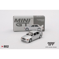 MINI GT 1/64 Scale diecast #852 Mercedes-Benz 190E 2.5-16 Evolution II Astral Silver