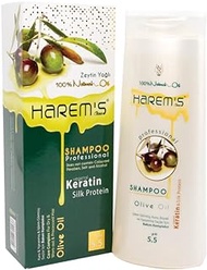 HAREM'S Olive Oil Shampoo, Shampoo for Dry, Damaged, Treated Hair,