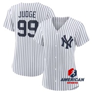 Women's Mlb New York Yankees Aaron Judge White Home Baseball Jersey