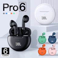 [EarWonders] JBL Pro 6 TWS Bluetooth Earbuds Wireless Earphone with Touch Control 9d Stereo Headset Build-in Micphone