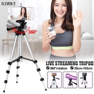 ELEVEN 2 Aluminium Alloy Tripod for Smartphone/DSLR/Camera/Video Cam/LED Ring Light with Mobile Phon