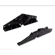 Black reclining sofa bed folding hinge (pair) sofa bed bracket reclining 260x86x2.0mm