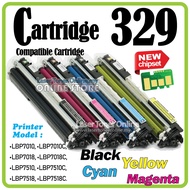 B/C/M/Y Compatible Cano* CRG Cartridge 329 Cano*329 LaserShot LBP7010C LBP7018C LBP7018 LBP7510 LBP-