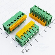 [2 Pieces]- KF142-5.08-6-V Terminal Block 6 Vertical Wire Plug Contacts 5.08mm 250V 10A