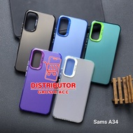 SAMSUNG A34 5G CASE IMD HYBRID PLATE HOLOGRAM CASE SOCOOL SAMSUNG A34 5G