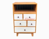 Bedside Table - Minimalist Buffet - Retro Buffet - Teak Buffet - Nightstand