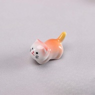 Chopstick Holder Pen Holder  Cute Series of Cat Ceramic Crafts Chopstick Holder Cat