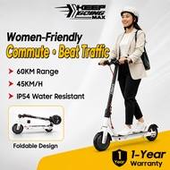 EBUY Scooter Electric Skuter Elektrik Foldable & Adjustable Scooter Outdoor Skuter Luar New X Evo