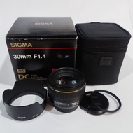 SIGMA 30MM F/1.4 EX DC HSM EX FOR NIKON DX (USED)