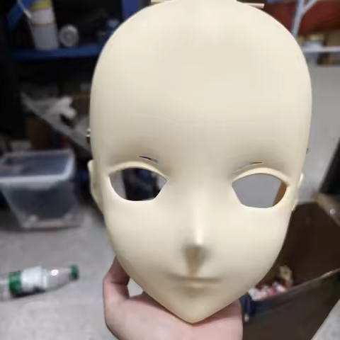 Kigurumi Head Shell 3D Printed Mask Full Coverage Anime Accessories